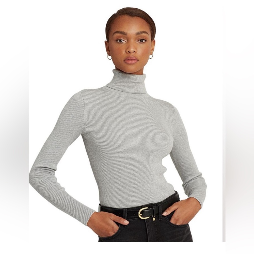 RL Grey Turteneck-Large